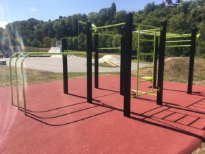 Streetworkout - aire de musculation en plein air, Moudon