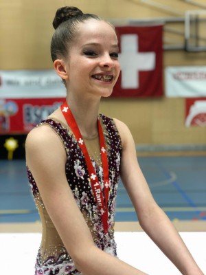 Gymnastique rythmique - Norah Demierre, Championne Suisse Jeunesse 2019! 