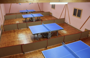 Salle de tennis de table, Mézières (VD)