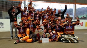 Skater Hockey - Estavayer Seehawks, acteur principal et grand vainqueur des finales FSHBR