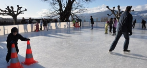 C'est la saison des patinoires provisoires!