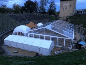 Avenches - On ne patinera pas dans les arènes!